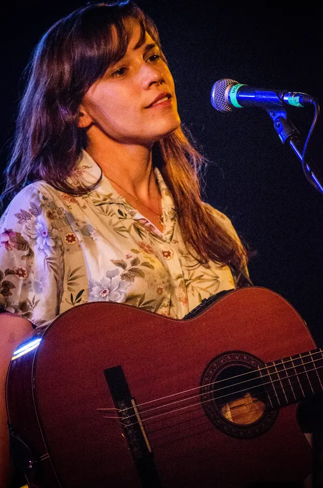Dana Falconberry live in concert, photo 2 by Jim Gilbert