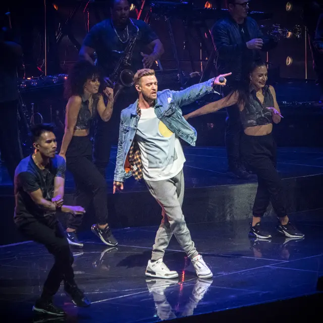 Justin Timberlake live in concert, photo 5 by Jim Gilbert